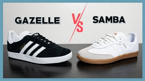 Adidas samba gazelle unterschied